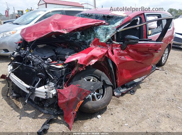 2C4RC1BG0TR158654 2026 CHRYSLER PACIFICA Red Front view