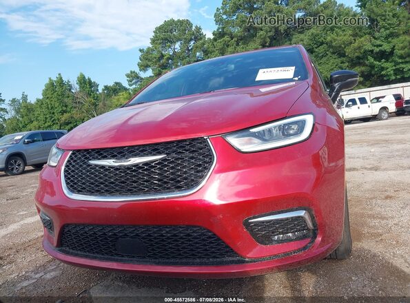 2C4RC1BG0TR177527 2026 CHRYSLER PACIFICA Maroon Սարքավորումների վահանակի տեսք