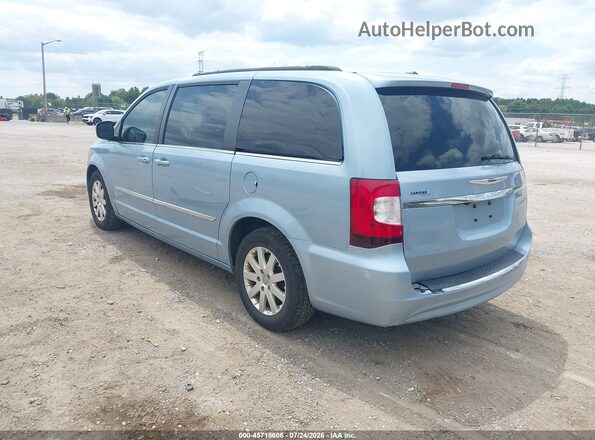 2C4RC1BG1GR253939 2016 CHRYSLER TOWN & COUNTRY Blue Trasero izquierdo