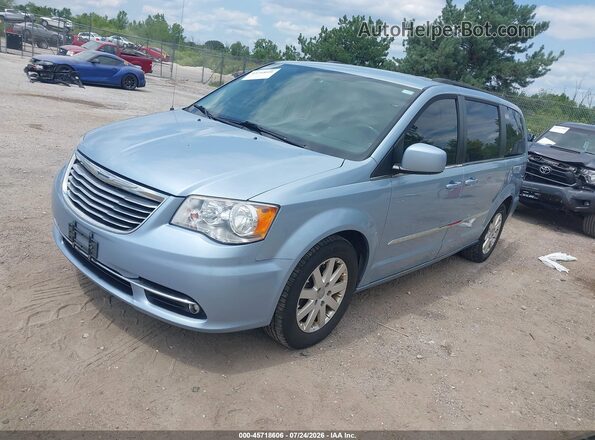 2C4RC1BG1GR253939 2016 CHRYSLER TOWN & COUNTRY Blue Vista tres cuartos delantera izquierda