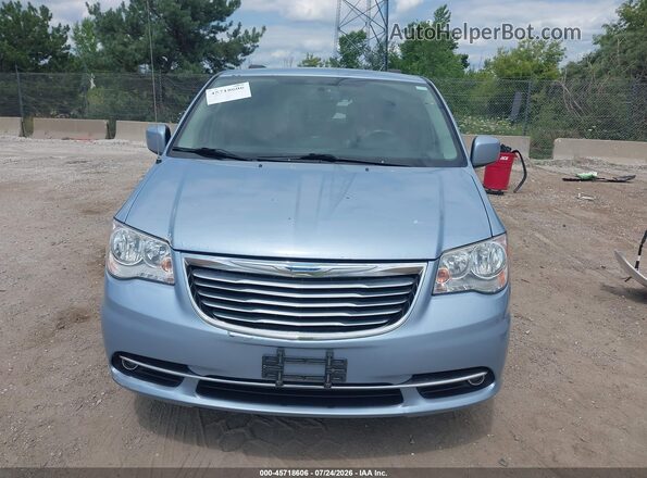 2C4RC1BG1GR253939 2016 CHRYSLER TOWN & COUNTRY Blue Vista del cuadro de instrumentos