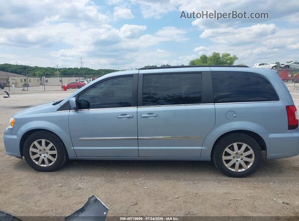 2C4RC1BG1GR253939 2016 CHRYSLER TOWN & COUNTRY Blue Vista interior de 360 grados