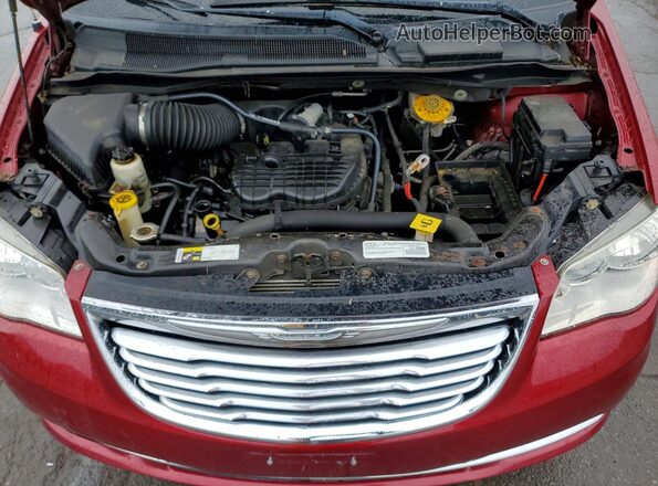 2C4RC1BG1GR287153 2016 CHRYSLER TOWN Red Widok komory silnika