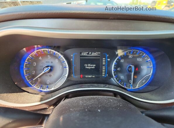 2C4RC1BG1HR576891 2017 CHRYSLER PACIFICA Gray Սարքավորումների վահանակի տեսք