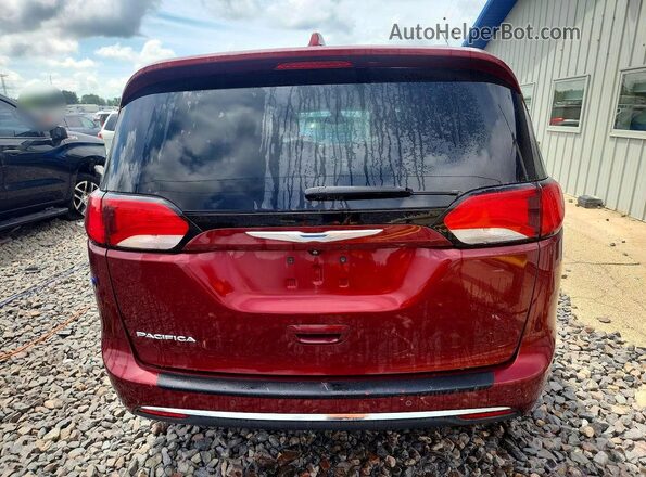 2C4RC1BG1HR687859 2017 CHRYSLER PACIFICA Красный Вид сзади