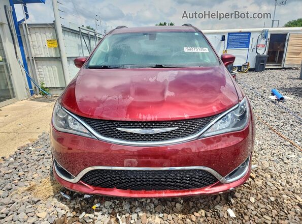 2C4RC1BG1HR687859 2017 CHRYSLER PACIFICA Красный Вид спереди
