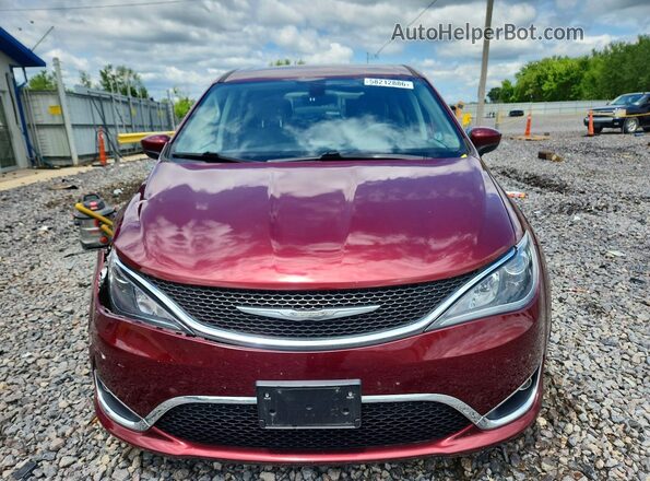 2C4RC1BG1HR768554 2017 CHRYSLER PACIFICA Темно-бордовый Вид спереди