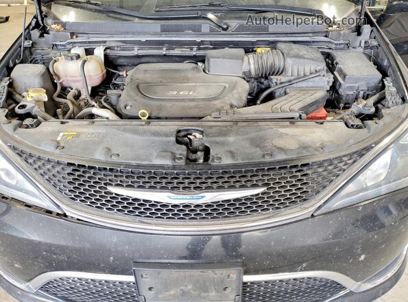 2C4RC1BG1JR280677 2018 CHRYSLER PACIFICA Black Շարժիչի բաժամունքի տեսք