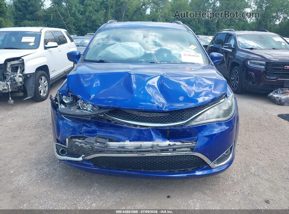 2C4RC1BG1KR593097 2019 CHRYSLER PACIFICA Синий Вид щитка приборов