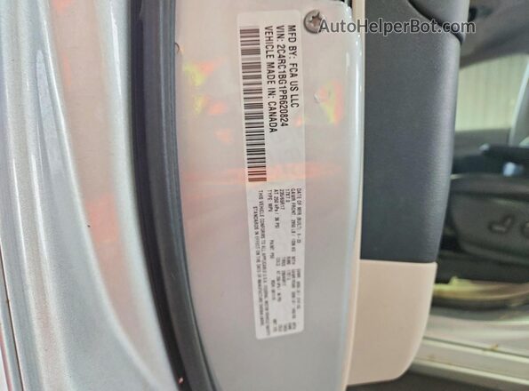 2C4RC1BG1PR620824 2023 CHRYSLER PACIFICA Silver Սալոնի 360 աստիճան տեսք