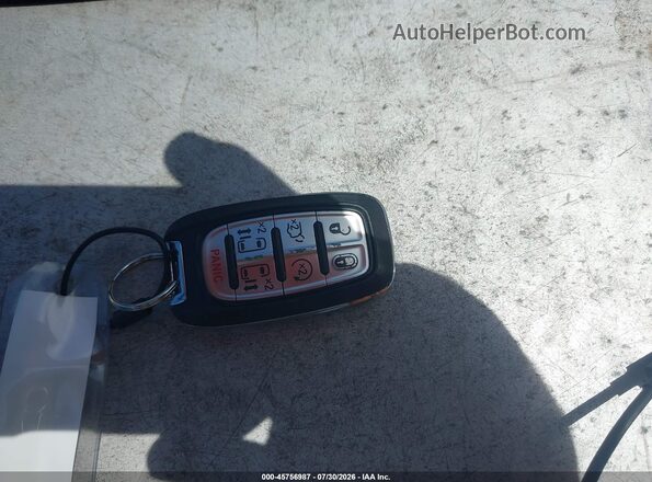 2C4RC1BG1SR532087 2025 CHRYSLER PACIFICA Black Vista del salpicadero