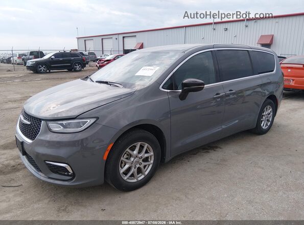 2C4RC1BG1SR542750 2025 CHRYSLER PACIFICA Gray Առջևի ձախ երեք քառորդ տեսարան