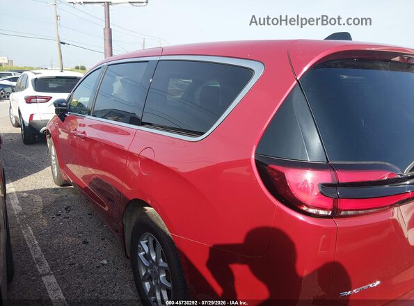 2C4RC1BG1SR601344 2025 CHRYSLER PACIFICA Red Սալոնի 360 աստիճան տեսք