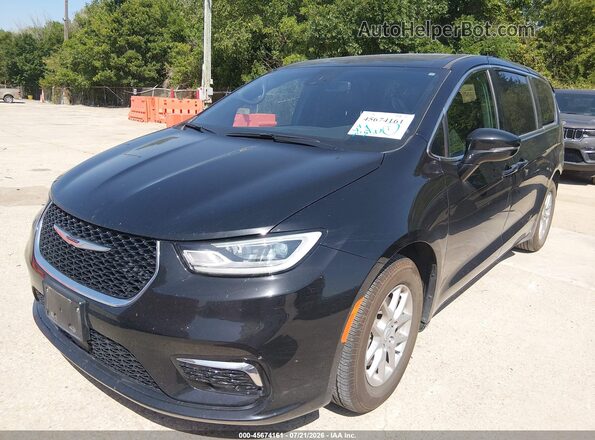2C4RC1BG1TR186933 2026 CHRYSLER PACIFICA Black წინა მარცხენა ხედი სამი მეოთხედიდან