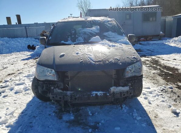 2C4RC1BG2GR111177 2016 CHRYSLER TOWN Black წინა ხედი