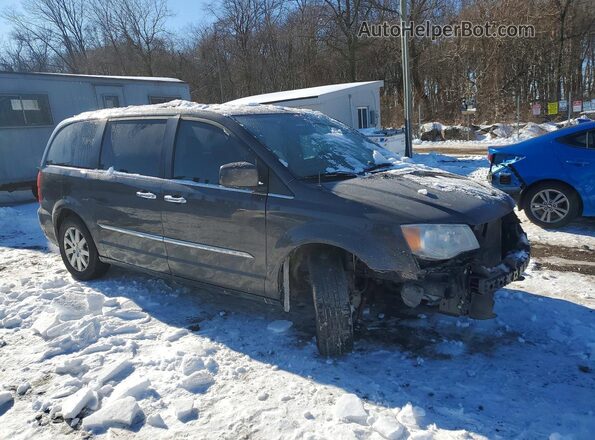 2C4RC1BG2GR111177 2016 CHRYSLER TOWN Black წინა მარჯვენა