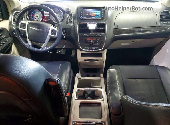 2C4RC1BG2GR240049 2016 CHRYSLER TOWN White Առջևի վահանակի տեսք