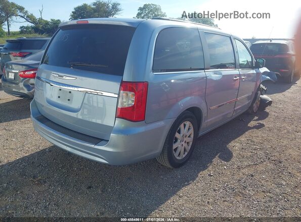 2C4RC1BG2GR255389 2016 CHRYSLER TOWN & COUNTRY Light Blue Rear right