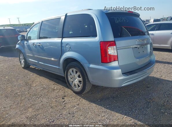 2C4RC1BG2GR255389 2016 CHRYSLER TOWN & COUNTRY Light Blue Rear left