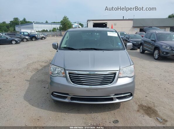 2C4RC1BG2GR288991 2016 CHRYSLER TOWN & COUNTRY Silver Вид щитка приладів