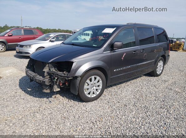 2C4RC1BG2GR293754 2016 CHRYSLER TOWN & COUNTRY Gray წინა მარცხენა ხედი სამი მეოთხედიდან