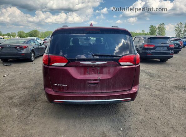 2C4RC1BG2HR595515 2017 CHRYSLER PACIFICA Red Rear view