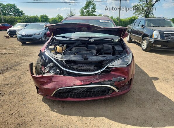 2C4RC1BG2HR595515 2017 CHRYSLER PACIFICA Red Front view