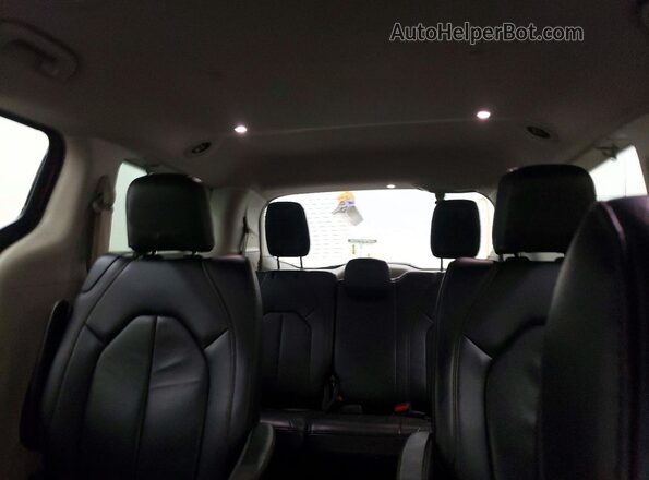 2C4RC1BG2HR720092 2017 CHRYSLER PACIFICA Темно-бордовый Вид задних сидений