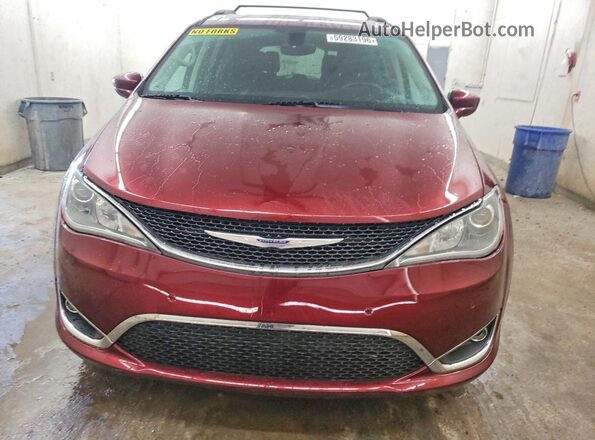 2C4RC1BG2HR720092 2017 CHRYSLER PACIFICA Темно-бордовый Вид спереди