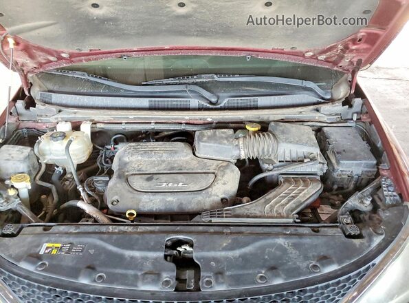 2C4RC1BG2HR835467 2017 CHRYSLER PACIFICA Burgundy Engine compartment view