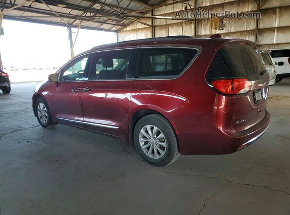 2C4RC1BG2HR835467 2017 CHRYSLER PACIFICA Burgundy Rear left