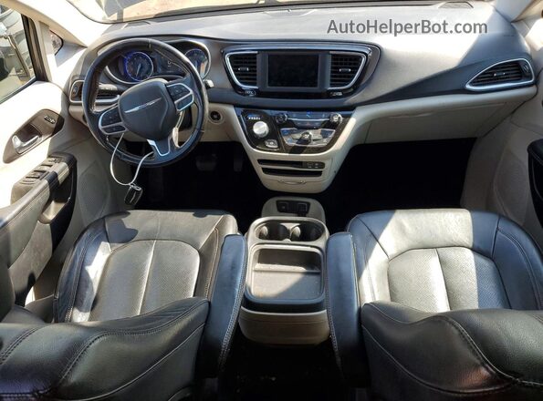 2C4RC1BG2LR275362 2020 CHRYSLER PACIFICA Burgundy Dashboard view
