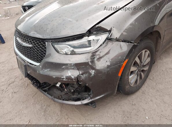 2C4RC1BG2MR502728 2021 CHRYSLER PACIFICA Серый Вид спереди