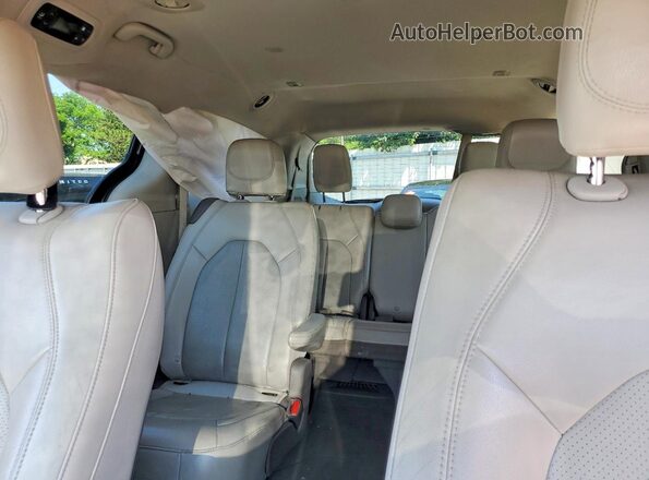 2C4RC1BG2MR502759 2021 CHRYSLER PACIFICA Gray უკანა სავარძლების ხედი