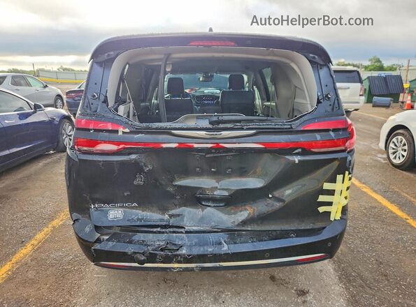 2C4RC1BG2NR147383 2022 CHRYSLER PACIFICA Black უკანა ხედი