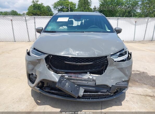 2C4RC1BG2PR505665 2023 CHRYSLER PACIFICA Gray Instrument cluster view