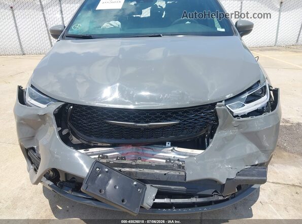 2C4RC1BG2PR505665 2023 CHRYSLER PACIFICA Gray Front view