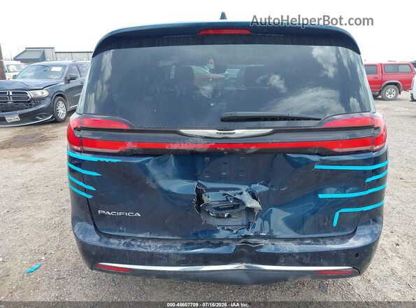 2C4RC1BG2PR627989 2023 CHRYSLER PACIFICA Blue წინა ხედი