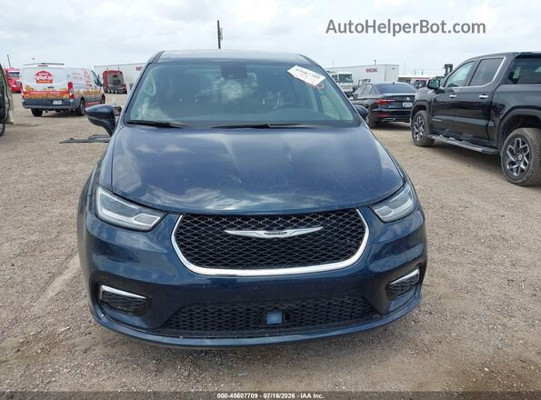 2C4RC1BG2PR627989 2023 CHRYSLER PACIFICA Blue ხელსაწყოთა პანელის ხედი