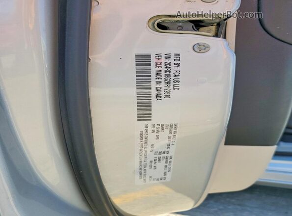 2C4RC1BG2RR129570 2024 CHRYSLER PACIFICA Серебряный Вид наклейки с VIN-кодом