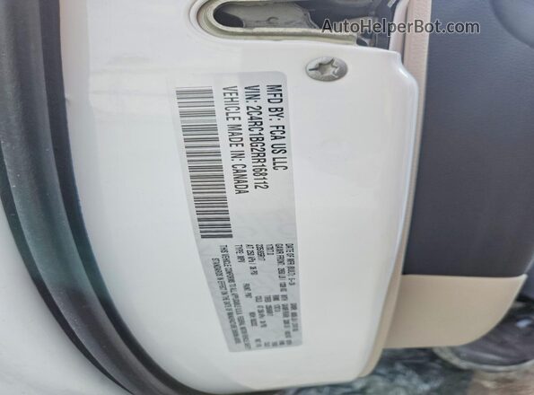 2C4RC1BG2RR168112 2024 CHRYSLER PACIFICA Белый Панорамный вид салона 360°