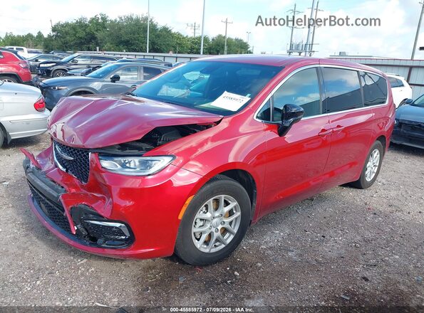 2C4RC1BG2TR191154 2026 CHRYSLER PACIFICA Red Vista tres cuartos delantera izquierda
