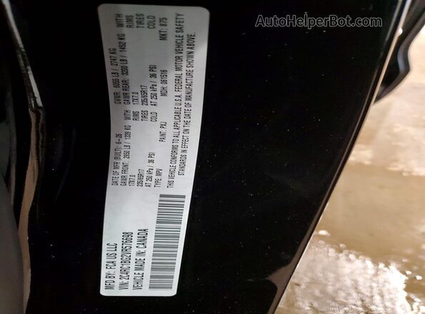 2C4RC1BG2VR576698 2027 CHRYSLER PACIFICA Black Widok naklejki z numerem VIN