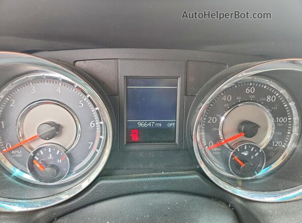 2C4RC1BG3GR175020 2016 CHRYSLER TOWN White Instrument cluster view