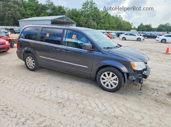 2C4RC1BG3GR197776 2016 CHRYSLER TOWN Gray წინა მარჯვენა