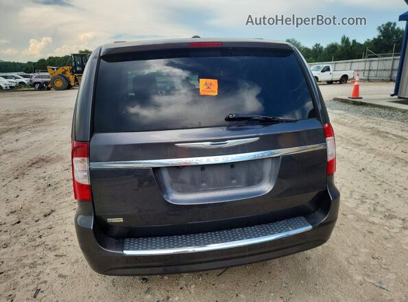 2C4RC1BG3GR197776 2016 CHRYSLER TOWN Gray უკანა ხედი