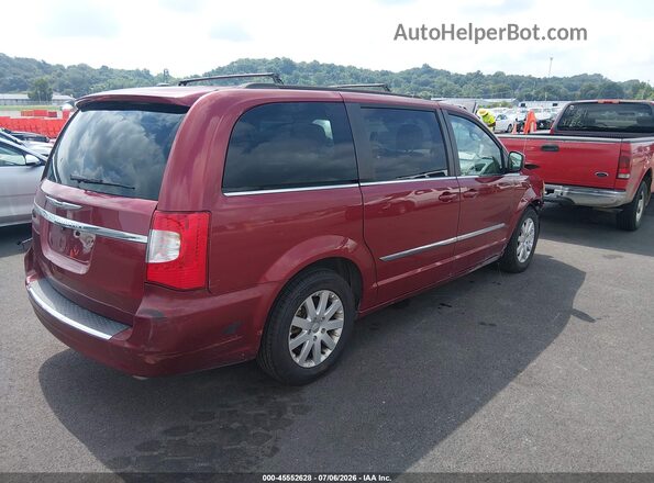 2C4RC1BG3GR238133 2016 CHRYSLER TOWN & COUNTRY Burgundy Задня права чверть