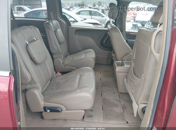 2C4RC1BG3GR238133 2016 CHRYSLER TOWN & COUNTRY Burgundy Вид наклейки з VIN-кодом
