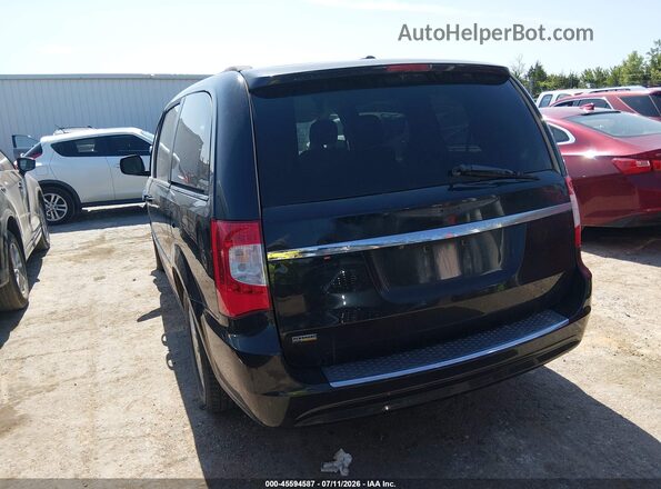 2C4RC1BG3GR287008 2016 CHRYSLER TOWN & COUNTRY Black Tył lewy