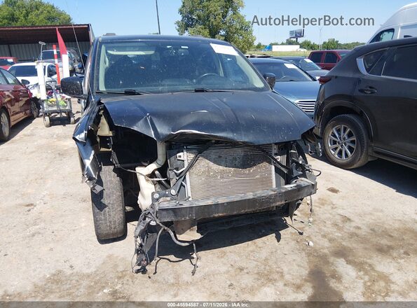 2C4RC1BG3GR287008 2016 CHRYSLER TOWN & COUNTRY Black Widok z przodu